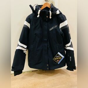 Spider women’s  Poise GTX Isolated ski Jacket with Modern Alpine style